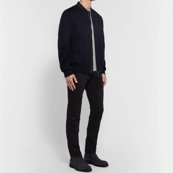 Ermenegildo Zegna Navy Suede Chukka Boot - Picture 5 of 16